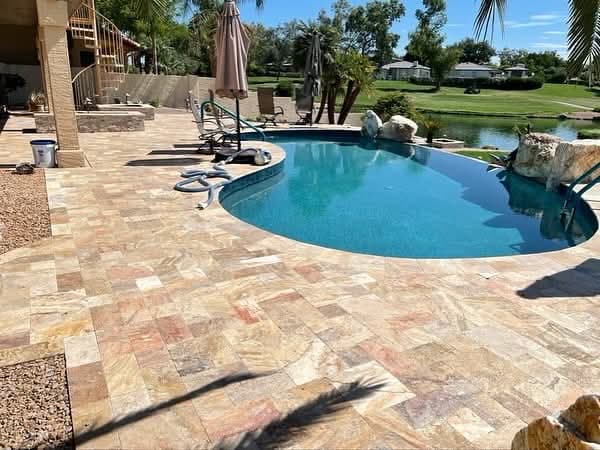 Outdoor kitchen pavilion