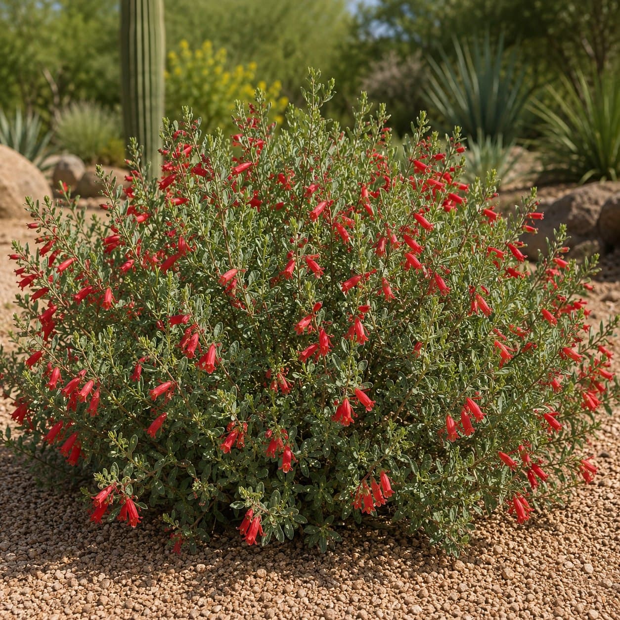 Red Eremophila